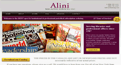Desktop Screenshot of alinimag.com